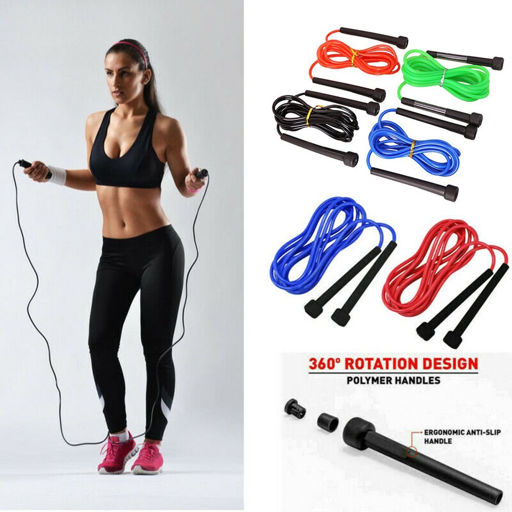 Speed Jumping Rope Technical Jump Rope Training Speed Fitness Adult Sports Skipping Rope Workout Equipments