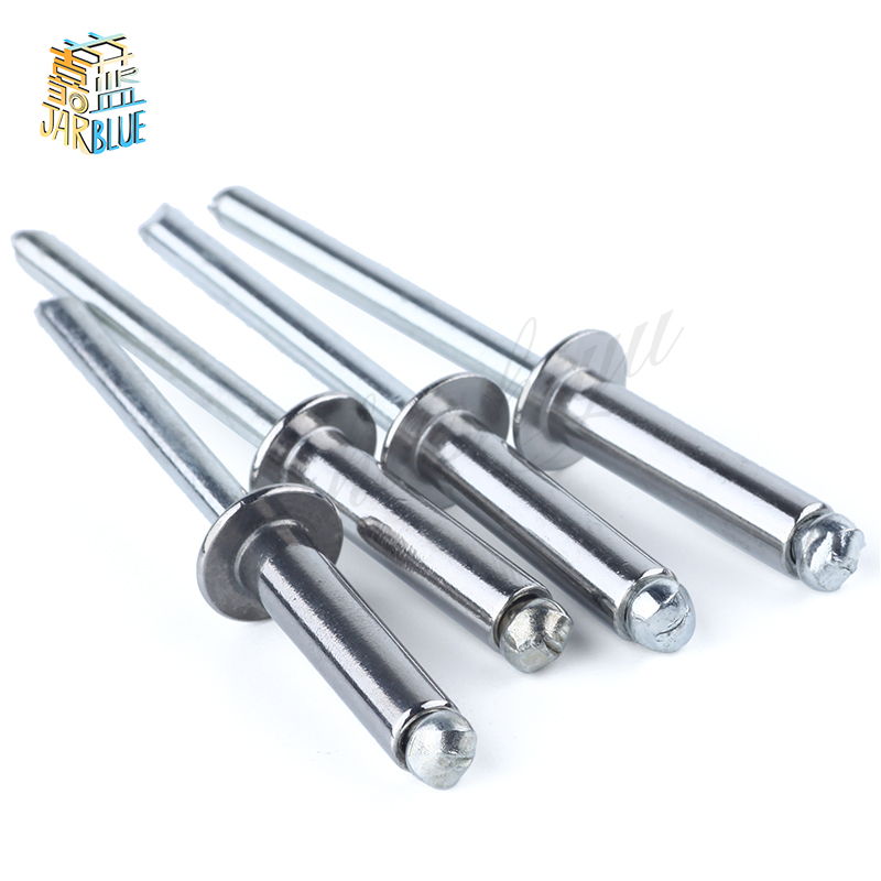 50 stks/partijen M5x20 mm Aluminium Cap Schroef/Aluminium/kern Trekken Klinknagels Aluminium Klinknagel self-plugging klinknagel