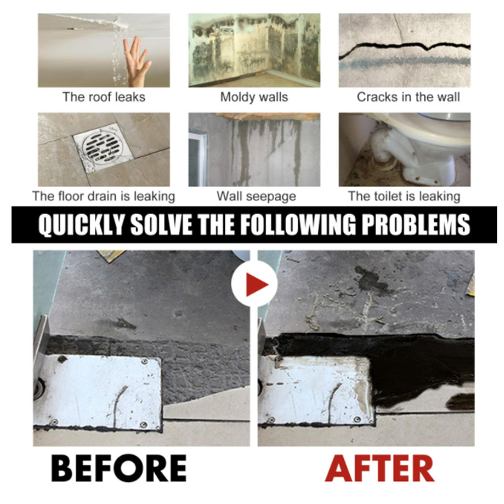 Waterproofing Agent Leak-proof Sealant roof External Wall Cracks Household Waterproofing Glue Plugging Repair Tools Sealant