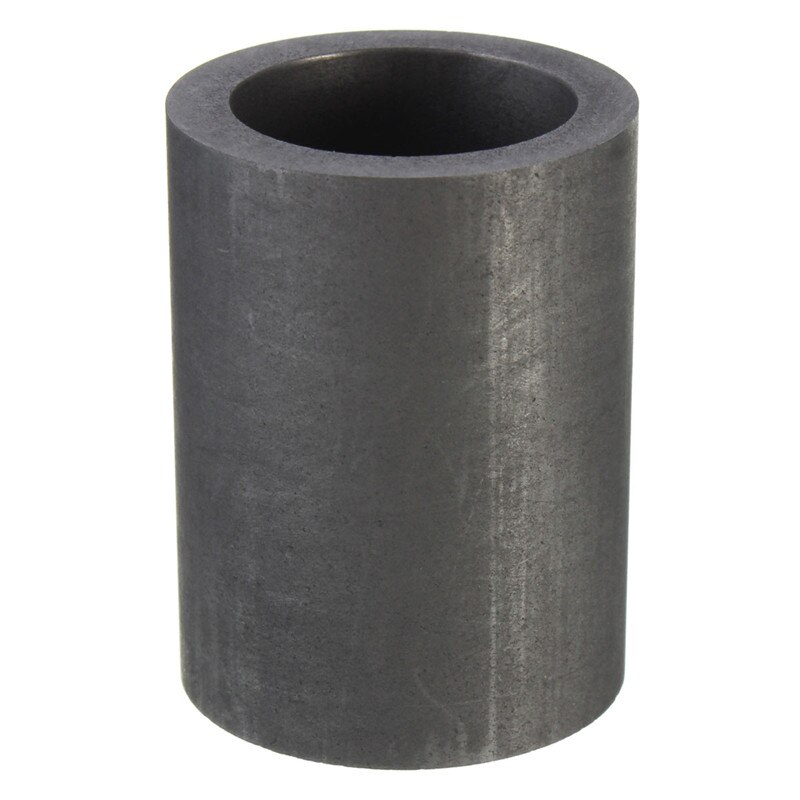 Pure Graphite Crucible Cup Propane Torch Melting Gold Silver Copper Metal 30x40mm