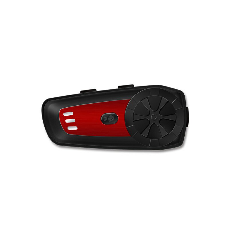 Bluetooth Walkie-talkie Draadloze Headset voor Motorhelm Intercom Rijden Helm Bluetooth Intercom Headset: Rood