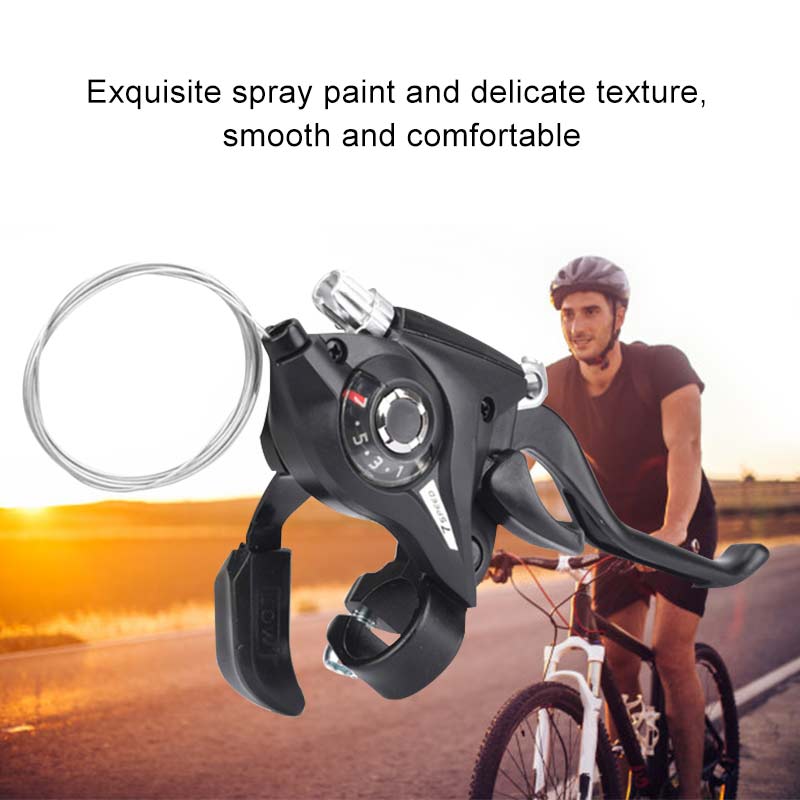 3X7 21 Speed Fiets Shifter Brake Weg Mountainbike Rijden Fietsen Schijfrem Hendels Met Shift Kabel Fiets accessoires