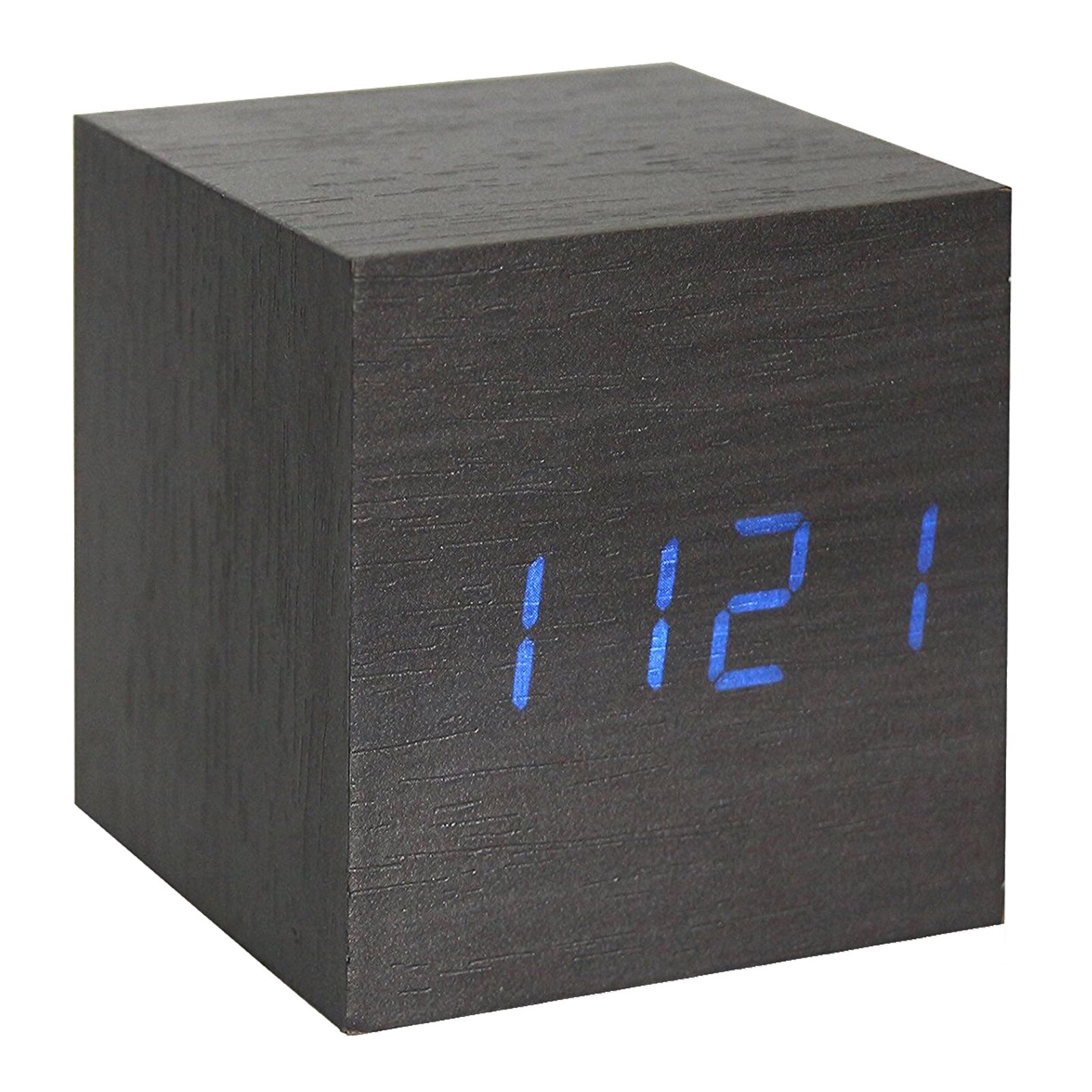 Led houten wekker horloge tafel stembesturing digitale houten despertador elektronische desktop usb/aaa aangedreven klokken tafeldecoratie