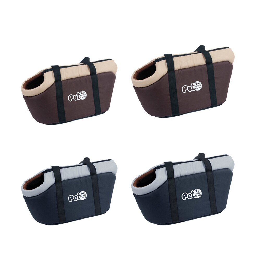 Classic Dog Carrier Cozy Soft Cat Carrier Bag Pet Puppy Cat Handbag Outdoor Travel Dog Bag Plush Puppy Shoulder Carrier Bag