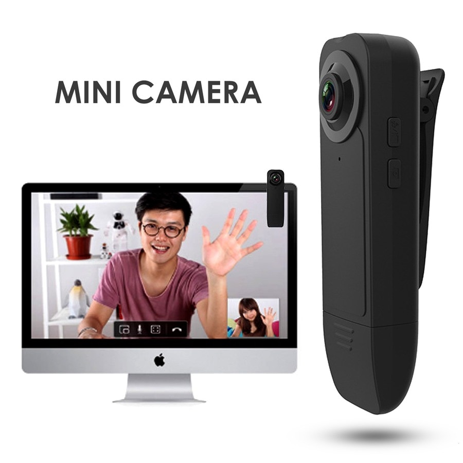 nueva Mini cámara A18 con Clip de bolsillo cámara  – Grandado