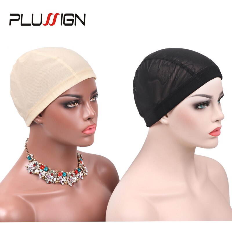 10Pcs/Set Wig Caps For Making Wigs Mesh Dome Wig Caps Breathable Mesh Head Cap
