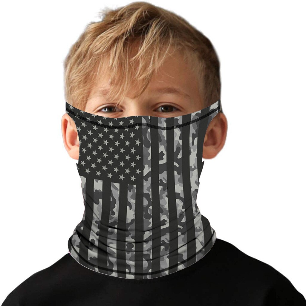 25#  hængende øre børn hoved ansigt hals gamacher tube bandana tørklæde udendørs cykeltilbehør med usynlig lomme маскиc: D