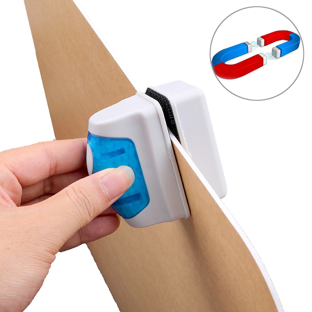 Hoomin Glass Algen Cleaner Sterke Magneten Aquarium Cleaner Drijvende Magnetische Borstel Aquarium Clean Tool