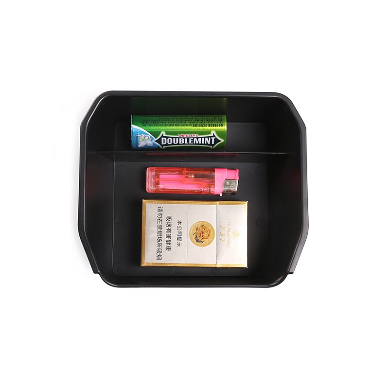 ! Black ABS For Land Rover Defender 110 Car Inner Armrest Storage Box Decoration Cover Trim Car Accessory