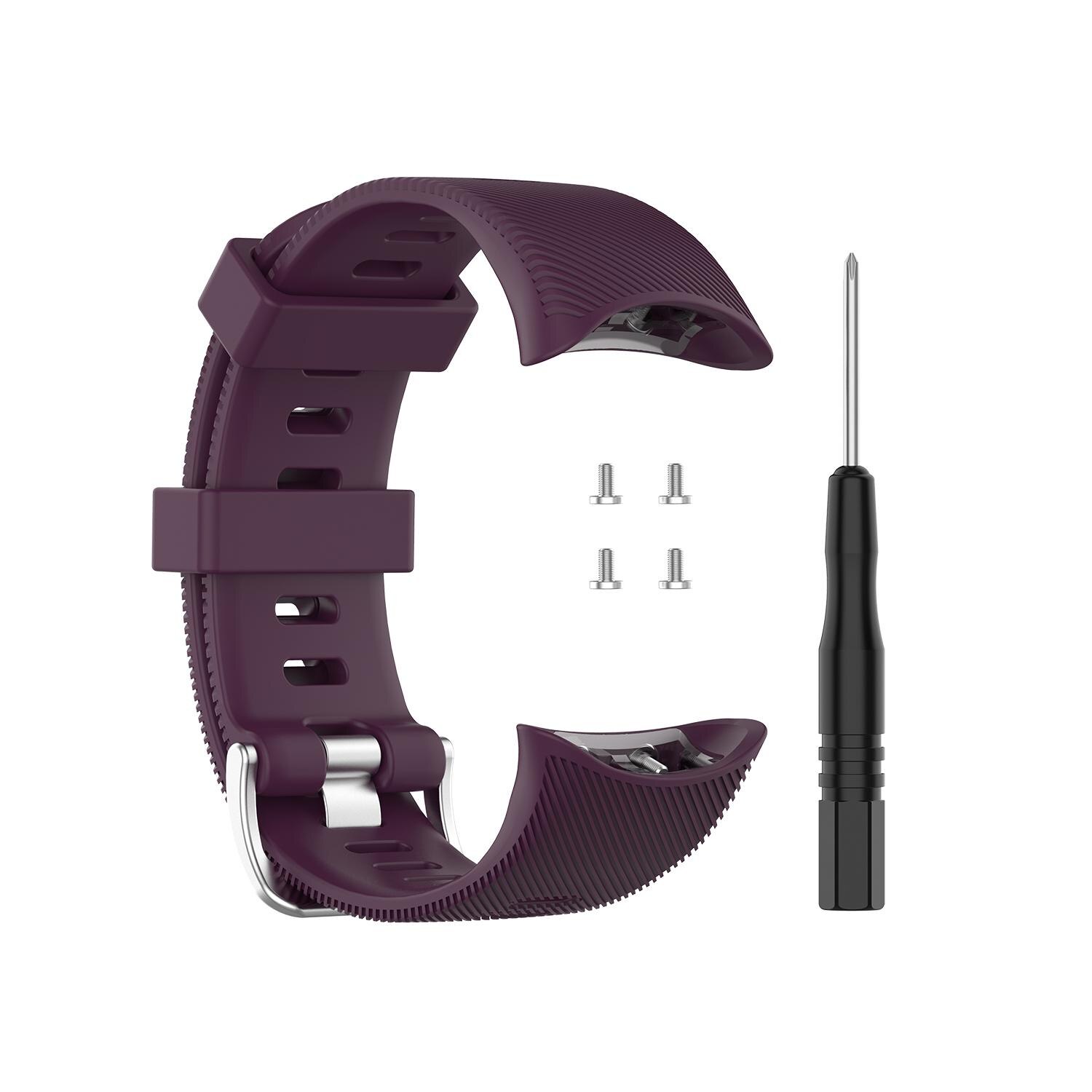 10 Colors Sports Wrist Strap Bracelets Waterproof Silicone Strap Watchband Watch Strap Accessories For Garmin Forerunner 45 45S: 08