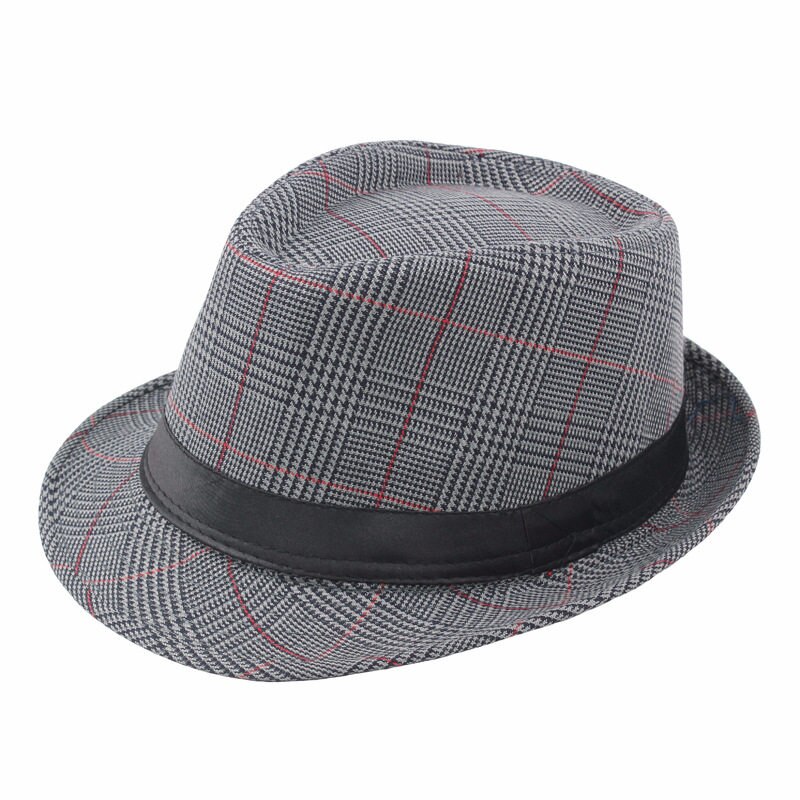 Fedora jazz hat mænd vintage forår sommer hat panama cap bowler hatte cap udendørs solhat gorro