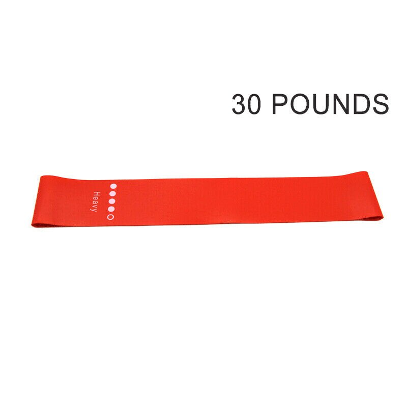 5 Pcs Resistance Bands Set Home Gym Fitness Bands Expander Buis Gymnastiek Bands Yoga Training Band Kit Fitness Bands: 1pc red