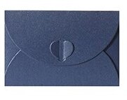10pcs/lot Mini/Large Love Heart Paper Envelopes Kawaii Card for Wedding Invitations Greeting Cute Envelope Letter Paper: Mini-blue