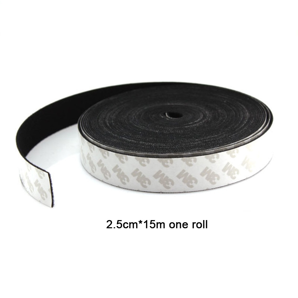 Sort selvklæbende vinduesguide tape hårdt kort gummiskraber filt tape til vinyl gummiskraber kant udskiftning 15 meter længde mo -20b
