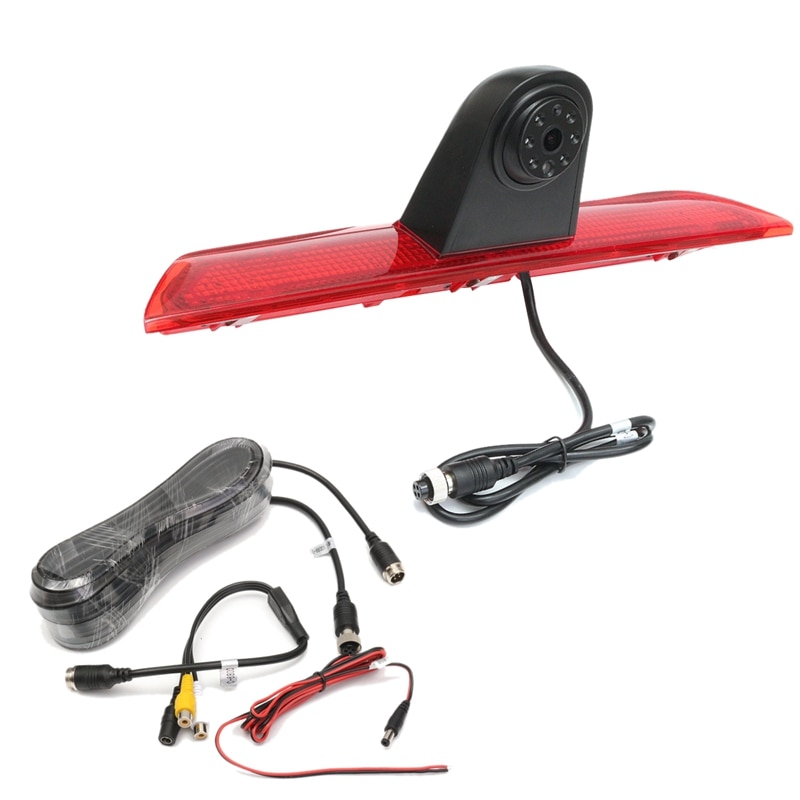 Car 3Rd Brake Light Rear View Camera Led Light Night Vision Waterproof for Ford Transit