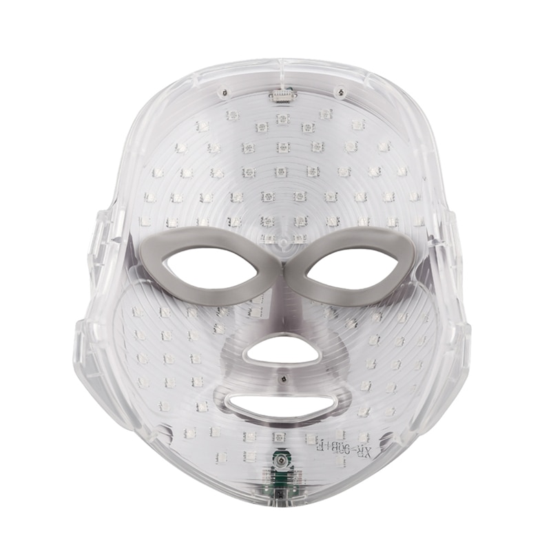 CkeyiN LED Face Mask 7 Color Light Therapy Rechargebale Facial Skin Care LED Mask Skin Rejuvenation Tightening Wrinkles Toning50