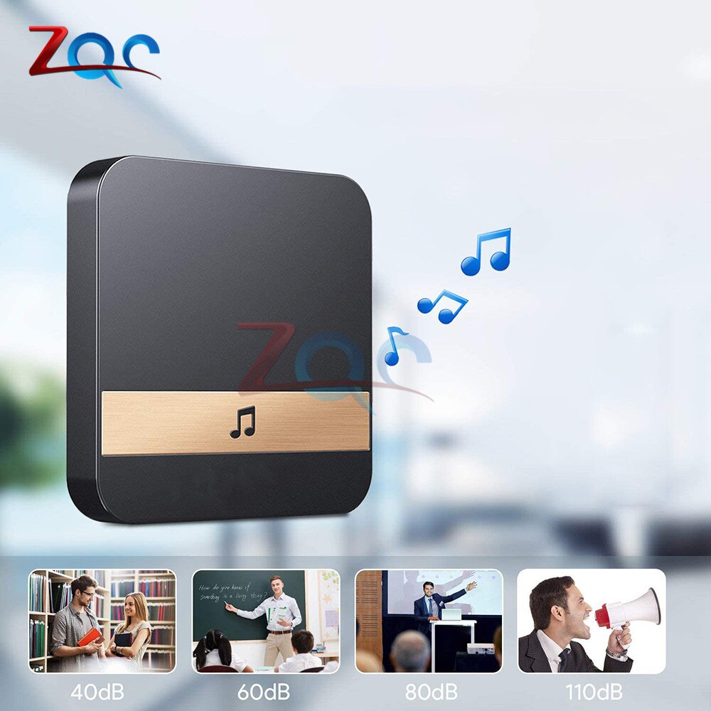 Wireless WIFI Smart Doorbell Chime Ding-Dong Machine AC 90 -250V US Plug AU Plug EU Plug Alarm Chime Plug-in Doorbell