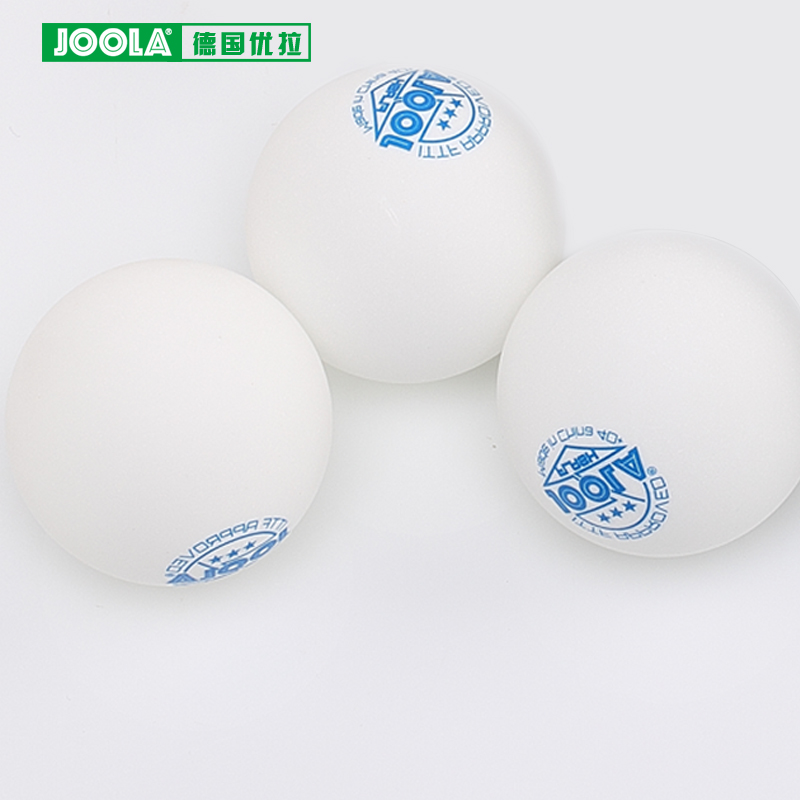 Joola-pelotas de plástico para tenis de mesa, Material polivinílico original 3-Star 40, aprobado por ITTF, 12 bolas