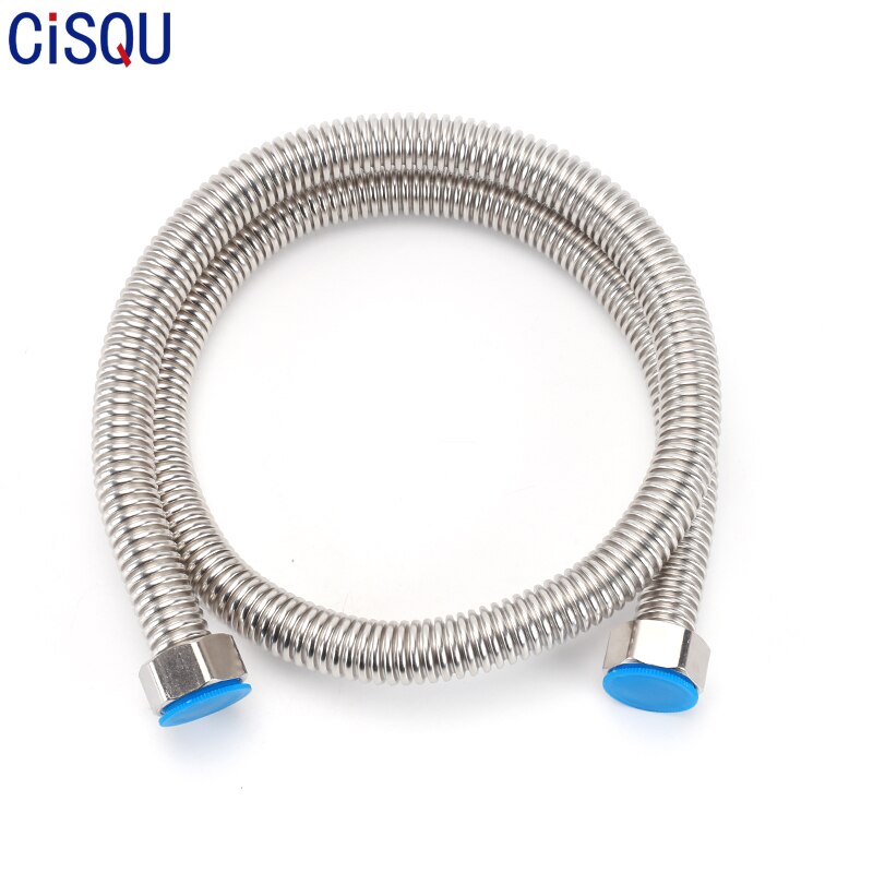 Metal Corrugated Hose 3/4"BSP Female Thread 10cm To 5m Extension Pipe, Water Heater/Smart Toilet/Kitchen Water Inlet Pipes