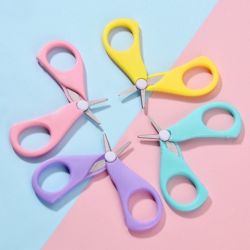 Newborn Baby Safety Nail Clippers Scissors Cutter Convenient Daily Baby Nail Shell Shear Manicure Tool Baby Nail Scissors Tool