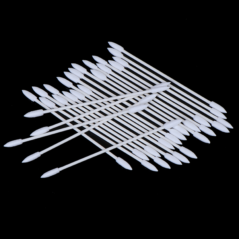 50Pcs of 2 Bags For Apple Airpods Airpod Case Cotton Disposable Stick Cleaning Tool For Phone Charge Port Apple Airpods