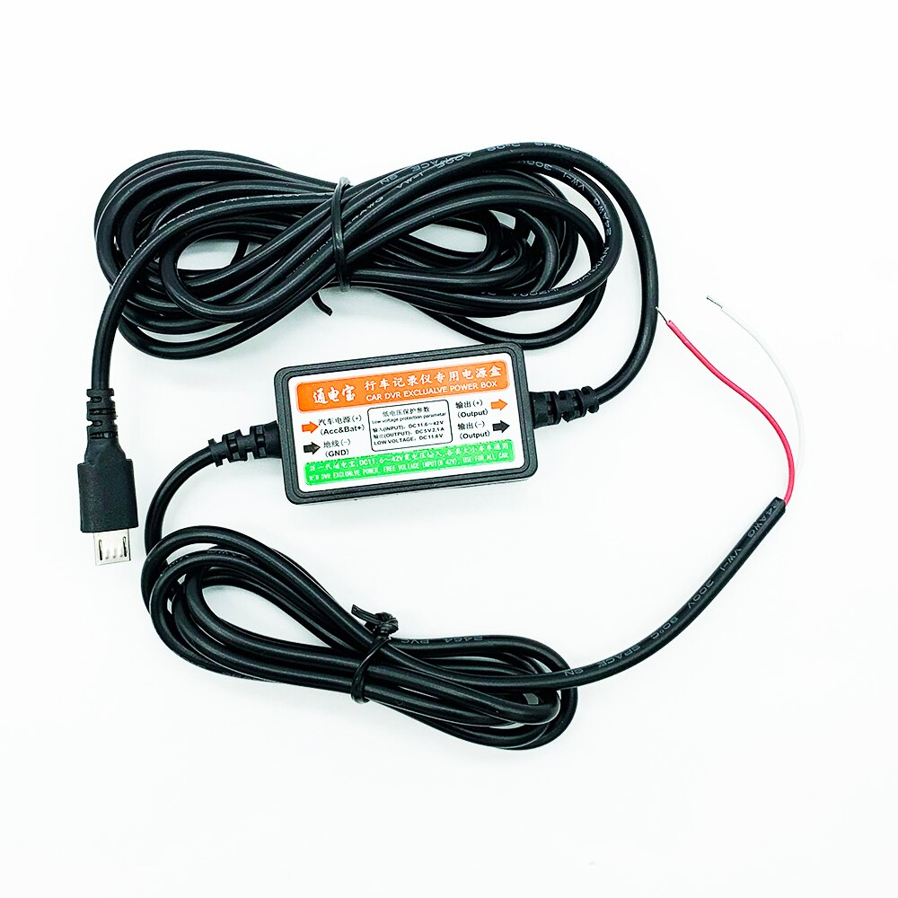 Cable for direct connection dvr mini USB/micro-USB (CAB01-Smini, CAB01-Smicro, CAB01-Cmini, CAB01-Cmicro): Straight microUSB