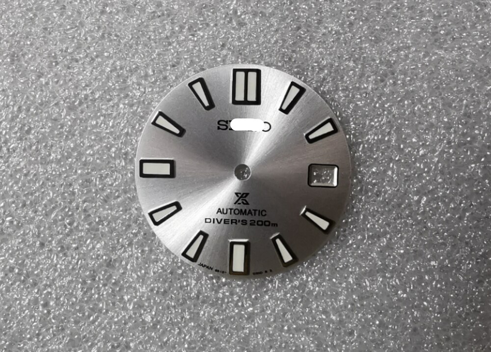 Seikomodify ommontering af bogstavelig xiaoyuanzu super  c3 lysende sbdc 051 montering og udskiftning af 28.5 diameter seikoquality