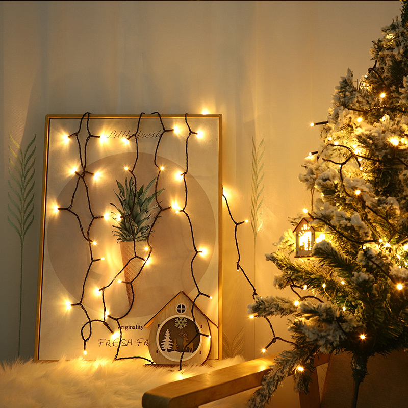 Solar Light Copper Wire Light String Outdoor Fairy Waterproof LED Garden Decoration