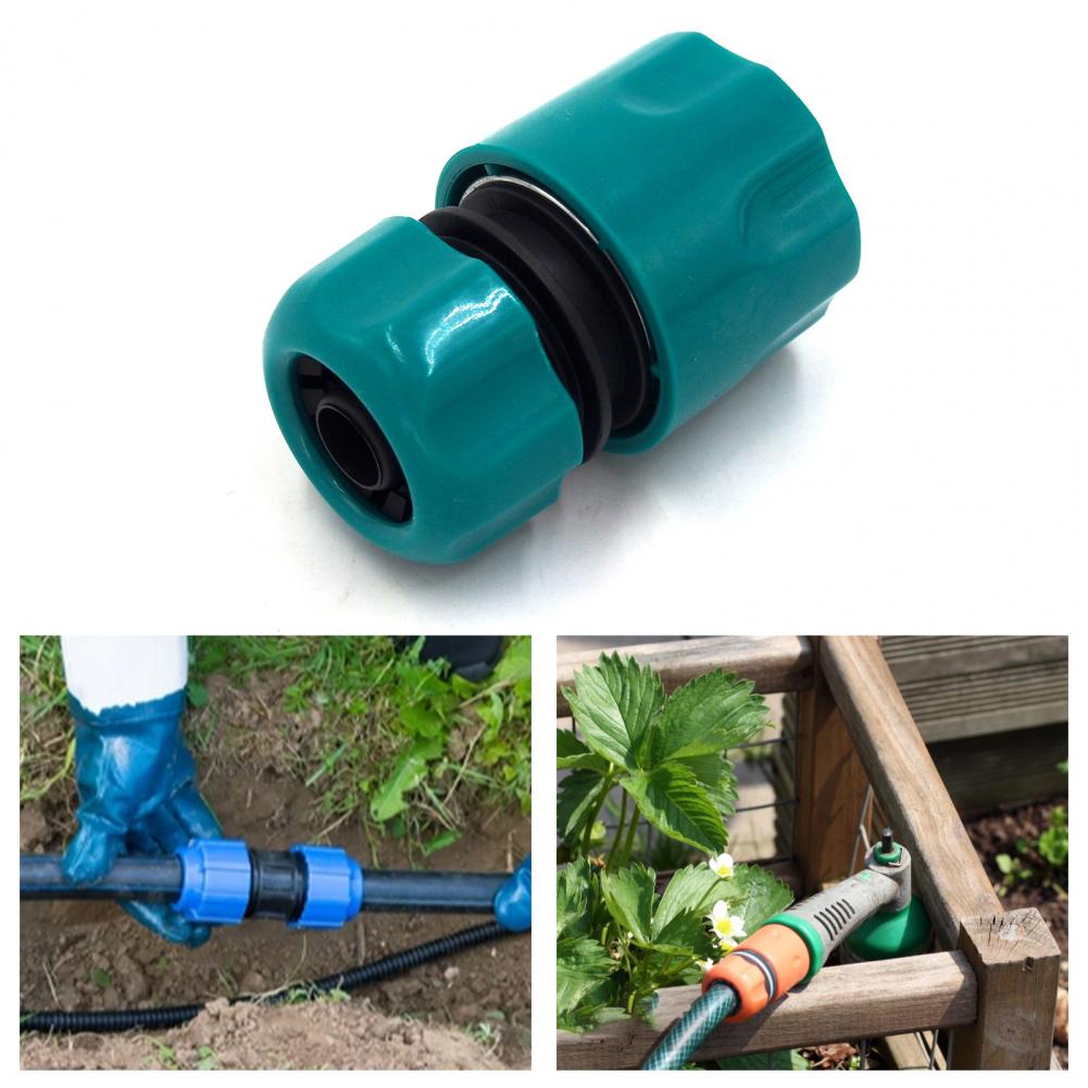 Manguera de agua de plástico antioxidante, tubo de alta presión portátil para jardín, de fácil operación, Flexible y de uso amplio, 1 Juego