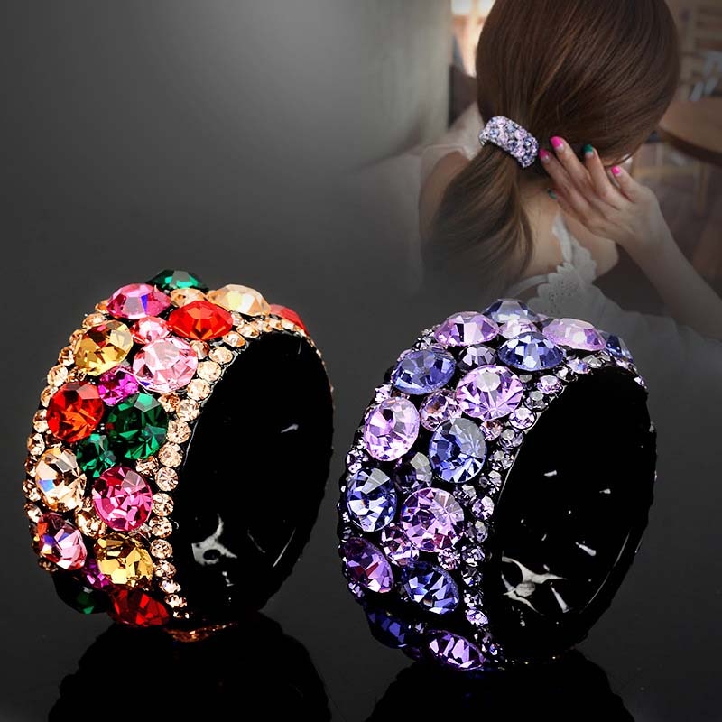 Horquillas con diamantes de imitación brillantes para niña y mujer, accesorios para el cabello, pinzas para el pelo, pasadores de cristal