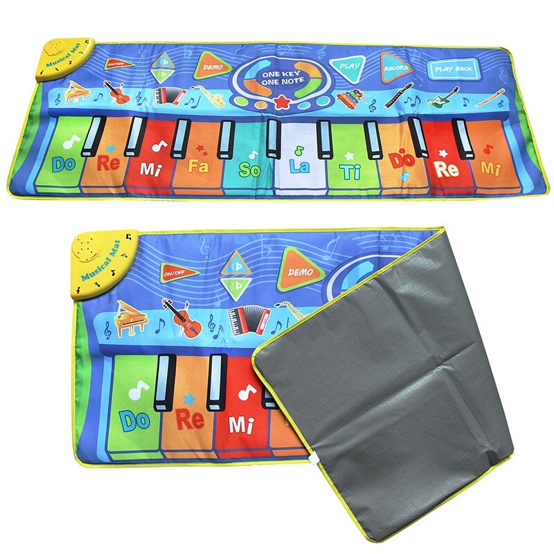 Multifunction Musical Instruments Mat Keyboard Piano Baby Play Mat Educational Toys for Children Kids