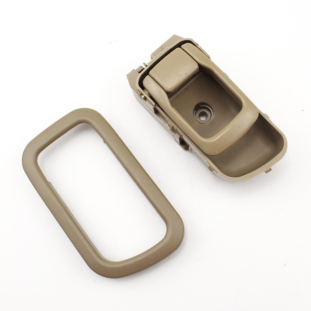 Car Beige Cover Inner Door Handle Frame Bezel For Nissan Navara D22 Pickup 1997