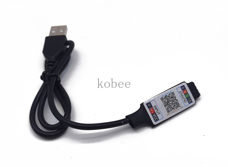 Mini USB RGB Bluetooth Controller DC5V 12V 24V Music Bluetooth LED Controller Light Strip Controller For 5050 2835 RGB LED Strip