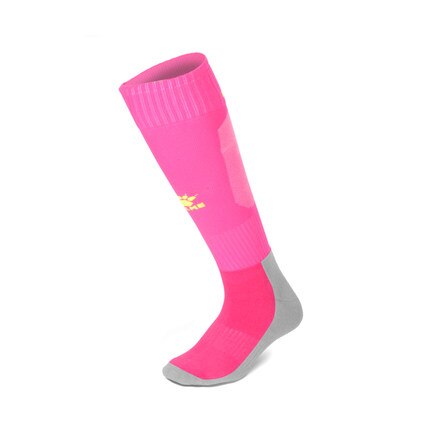 KELME Children Soccer Socks Football Training Competition training Kids Over Knee High Breathable Sports Stockings K15Z931: Pink Socks