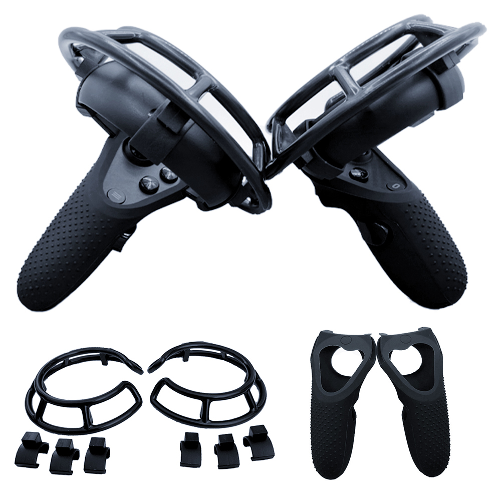 2 in 1 Vr Anteriore Viso Portective Copertura & Interfacciale Viso pad Copertura Del silicone per Oculus ricerca Auricolare