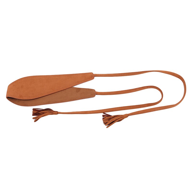 Stijlvolle dames taille riem stretch gesp strik brede pu lederen elastische afslankende veter tailleband korset riem