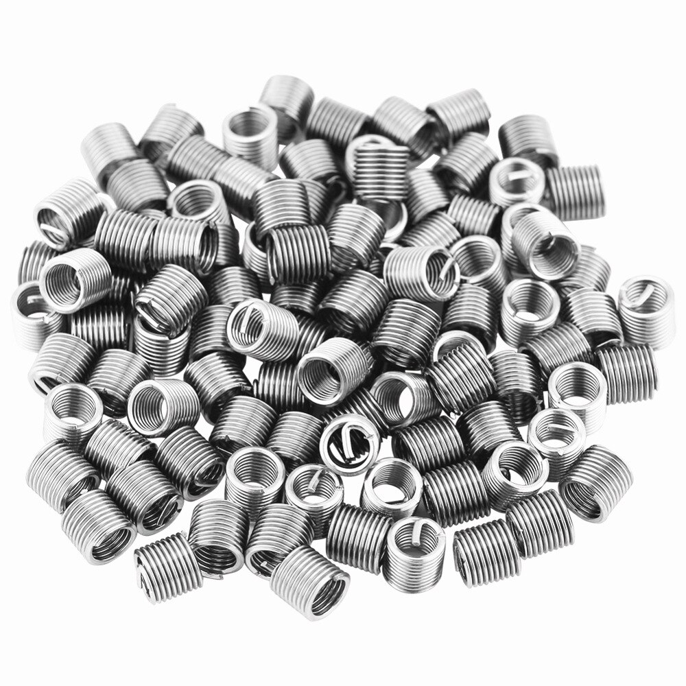 40pcs / 304 stainless steel wire sleeve thread repair sleeve thread Sheath M10 * 1 series
