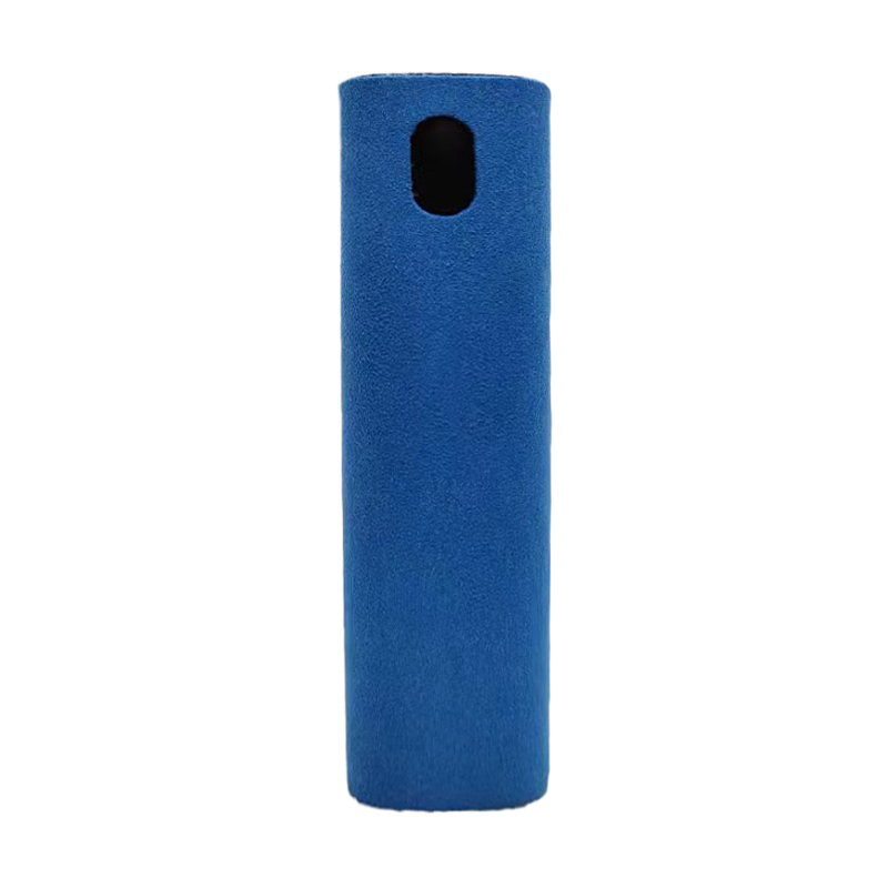 Limpiador de pantalla de teléfono 2 en 1, botella pulverizadora y paño de limpieza de microfibra, Mini tableta portátil, juego de limpiador de pulido de pantalla de PC móvil: Verde