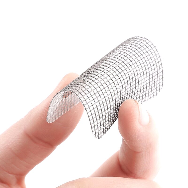 4x Screen Repair Tape Patch Self-adhesive Net Mesh Broken Holes Anti Mosquito Fly Bug Insect Repair Screen Wall Patch Sticker
