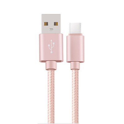 USB-C USB 3.1 Type C Fast Charger for Motorola Moto G6 / G6 Plus , Moto Z , Moto X4 X Data Sync Charging Cable: Pink / 1m