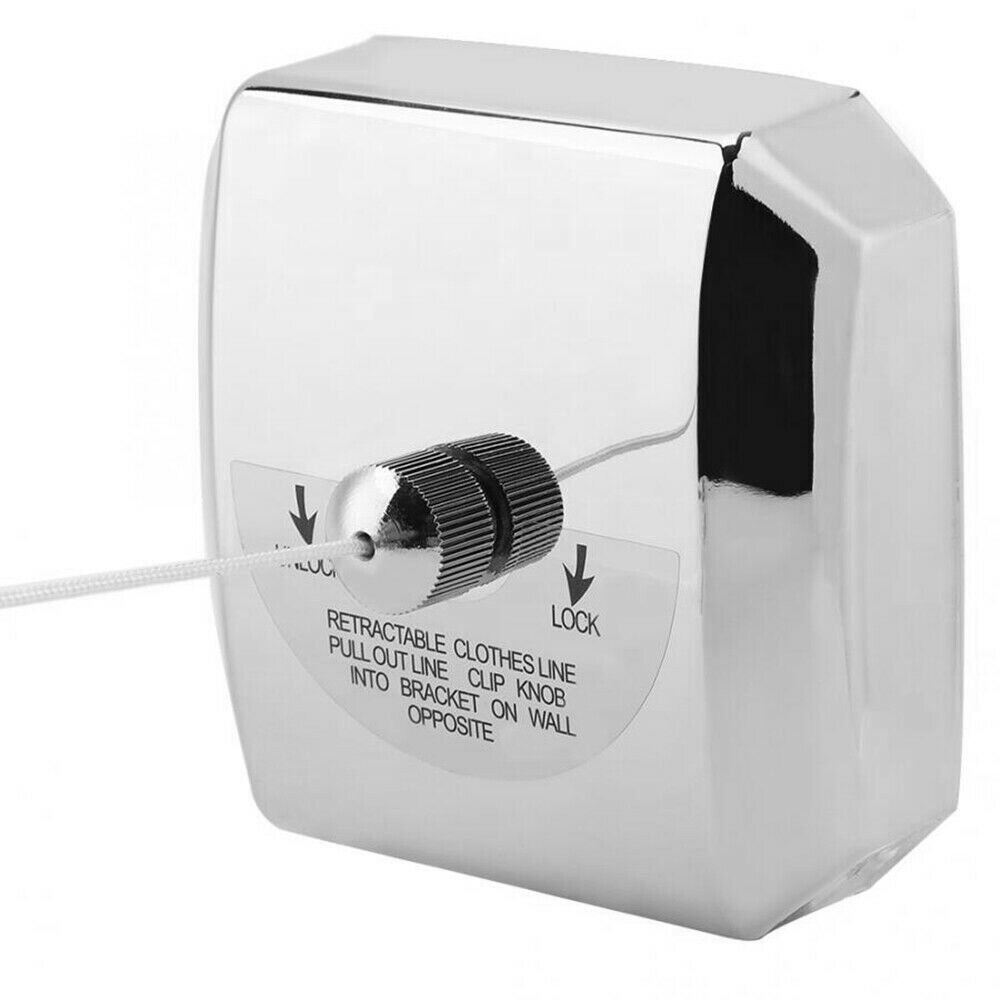 Portable Clothesline Clothes Drying Rack Rope Stainless Steel RetractableLaundry Hanger Clothes Dryer Rack