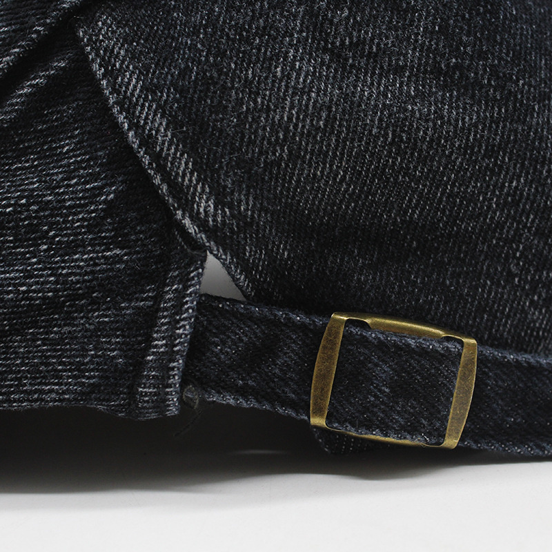 Berretti in denim regolabili cappelli uomo donna jeans unisex berretti cappello da strillone cappelli autunnali primaverili cappellino con visiera cappellini casuale