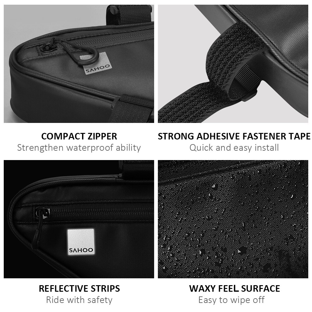 Bike Frame Bag Waterdichte Fietstas Fiets Driehoek Tas Fiets Onder Buis Bag Voorframe Tas Mtb Racefiets Pouch opbergtas
