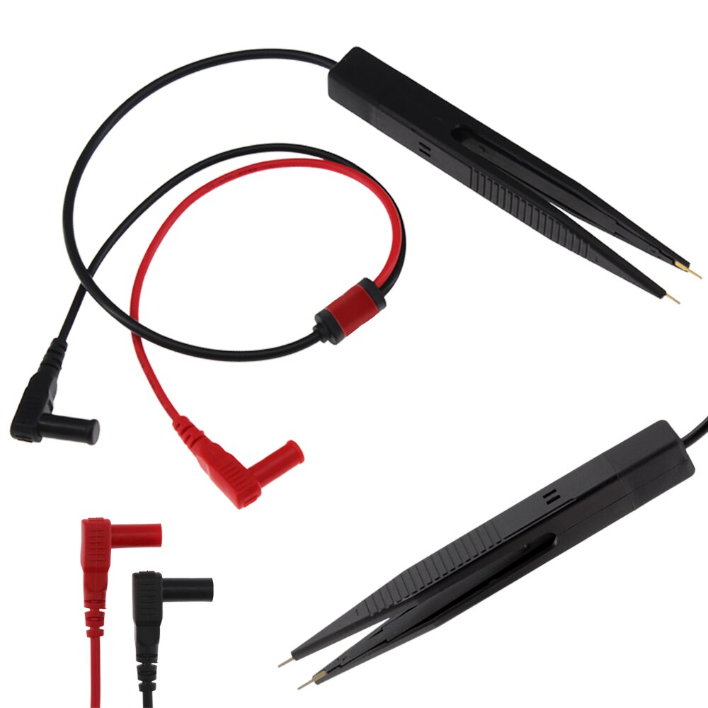 69cm Multimeter Tweezers Probe Digital Multimeter SMD SMT Test Clip Meter Probe for FLUKE for Vichy Resistor Multimeter Tester
