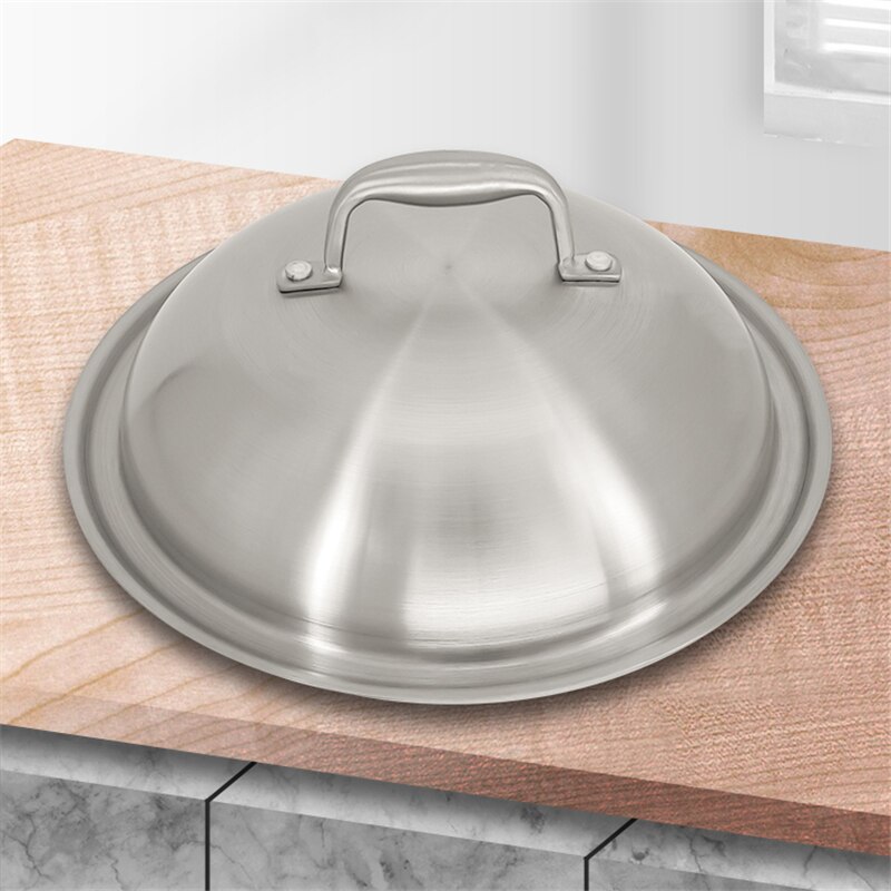 24-43cm High arch stainless steel pot cover baking accessories stove cover miracle lids thickening for household use cookware