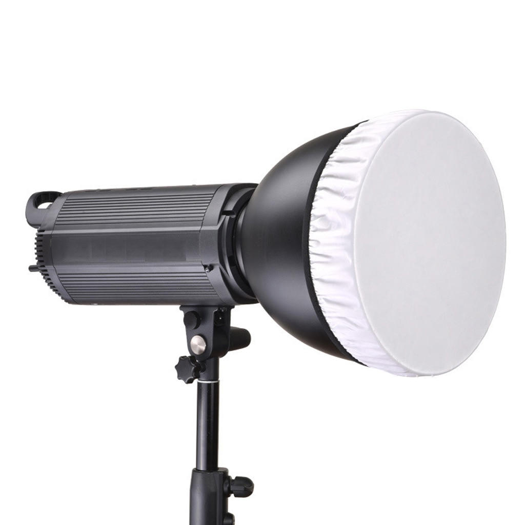 Chaussette de couverture de diffuseur blanc doux pour réflecteur Standard de Studio 7 &#39;/180mm Bowens