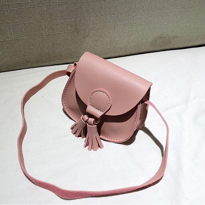 7 farben Neue freundlicher Mädchen Kleine Schulter Tasche freundlicher Süße PU Leder Taille Tasche Crossbody Handtaschen: Rosa