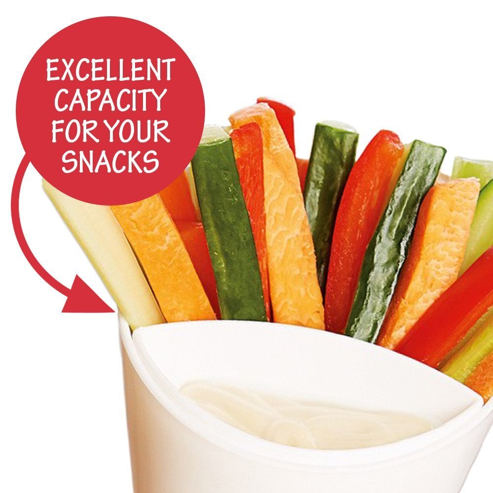 2 gitter assorteret sauce tallerken opbevaring fade bordservice doven snack plastik skål pommes frites salat chip kegle dyppekop