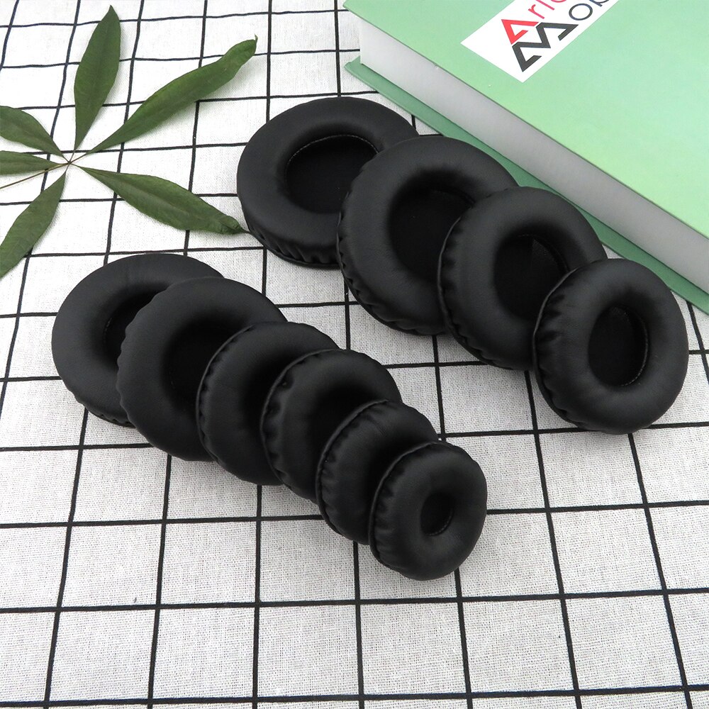 Nauszniki 45mm 50mm 55mm 60mm 65mm 70mm 75m 80mm 85mm 90mm 95mm 100mm 105mm 110mm Wymienne nauszniki do słuchawek