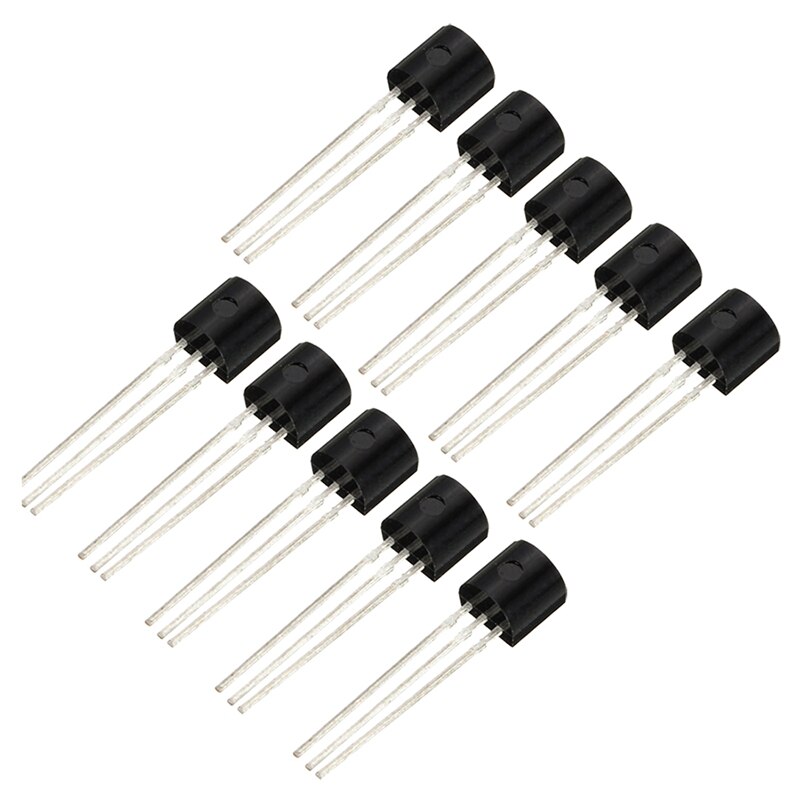 10Pcs DS18B20 TO-92 Temperature Sensor Dallas Thermometer Temperature Sensor